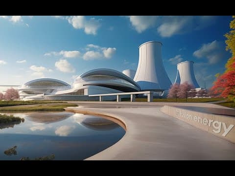 Fusion Power Plant as a Clean Energy Source — video