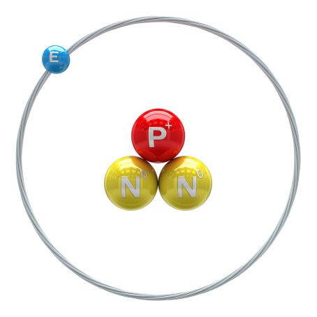 Tritium atom. (Source: &copy; generalfmv / stock.adobe.com)
