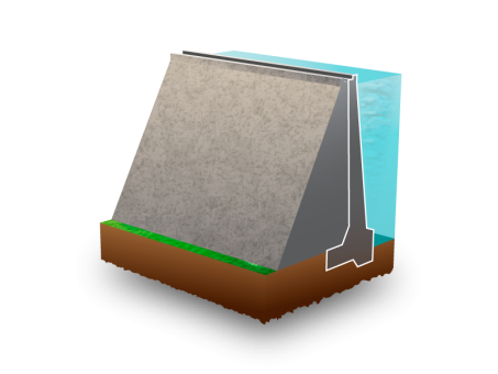 Concrete gravity dam