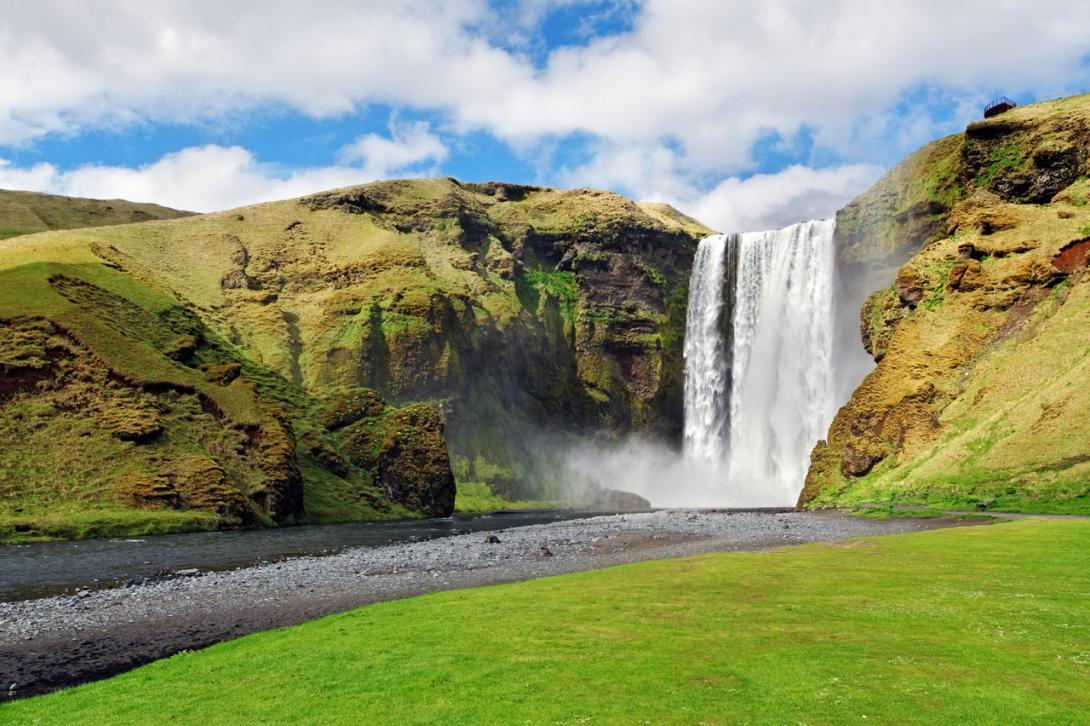 Topographic conditions in Iceland are favorable in terms of hydrologic potential.