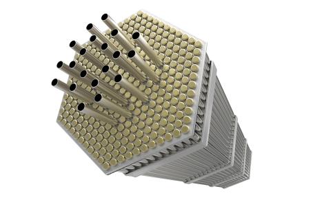 Some positions in a PWR fuel assembly are occupied by guide tubes into which control rods can be inserted. (Source: © frog / stock.adobe.com)