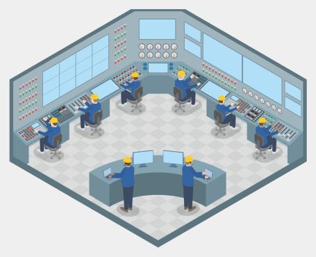 Each module in a multi-module nuclear power plant will be operated independently from a shared control room, which will also host the controls for common auxiliary systems. (Source: © metamorworks / stock.adobe.com)