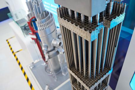 Some water-cooled SMRs use standard fuel assembly formats, but with shorter assemblies and a substantially smaller number of assemblies in the core. (Source: © Vladimir / stock.adobe.com)