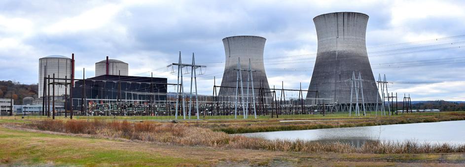The two partially completed units of the Bellefonte Nuclear Plant in Alabama, USA. Their construction was started in the 1970s but was repeatedly suspended and never completed. Long interruptions in nuclear power plant construction can substantially increase costs because designs, equipment and regulatory requirements may need to be updated before work can resume. (Source: © Jeff  / stock.adobe.com)