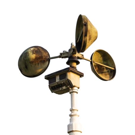 Cup anemometer.